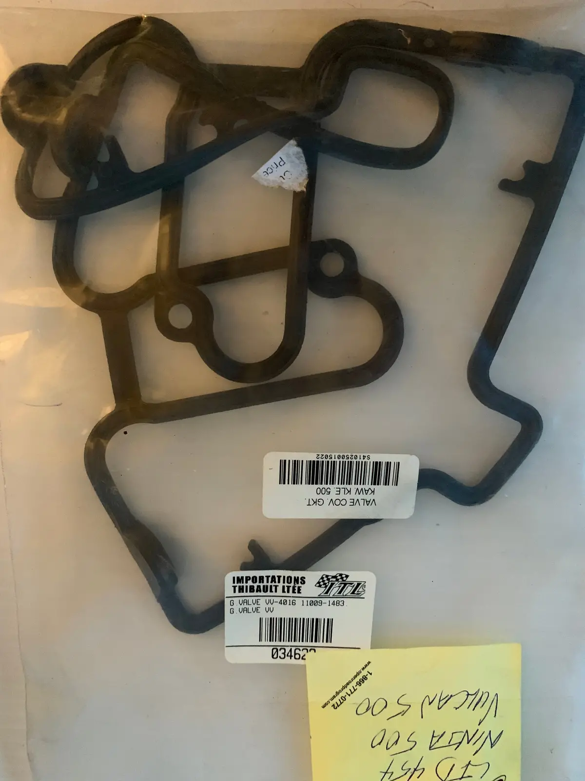 Kawasaki Valve Cover Gasket 1