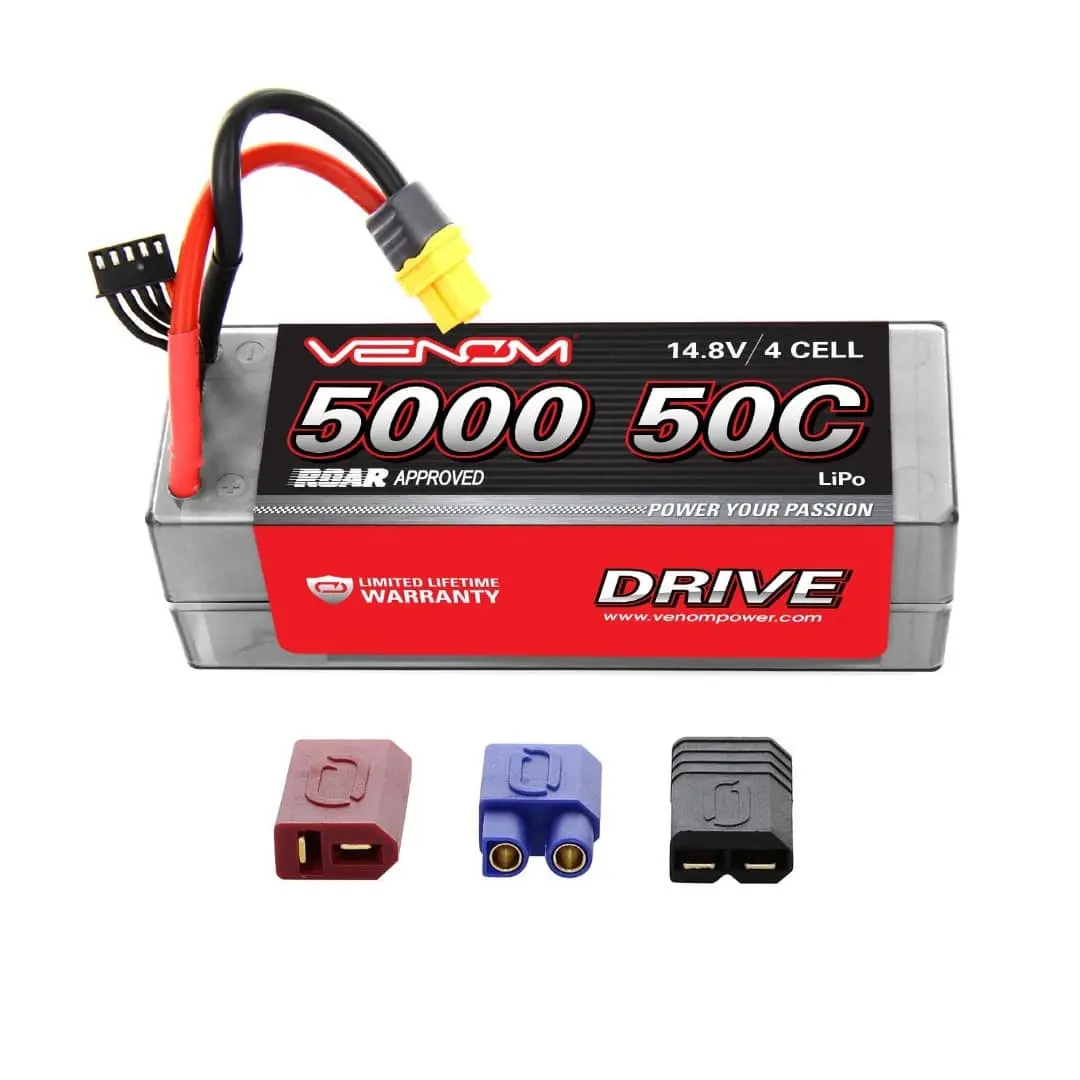15031 Roar Lipo Battery 4S 14.8V 5000Mah 50C Uni 2.0 (Deans/Ec3/Traxxas/Xt60) 1