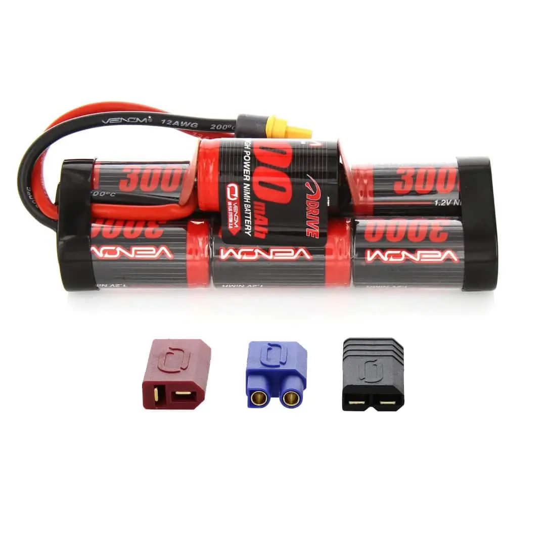 1532-7 Nimh Battery 7C 8.4V 3000Mah Hump Uni 2.0 (Deans/Ec3/Traxxas/Xt60) 1