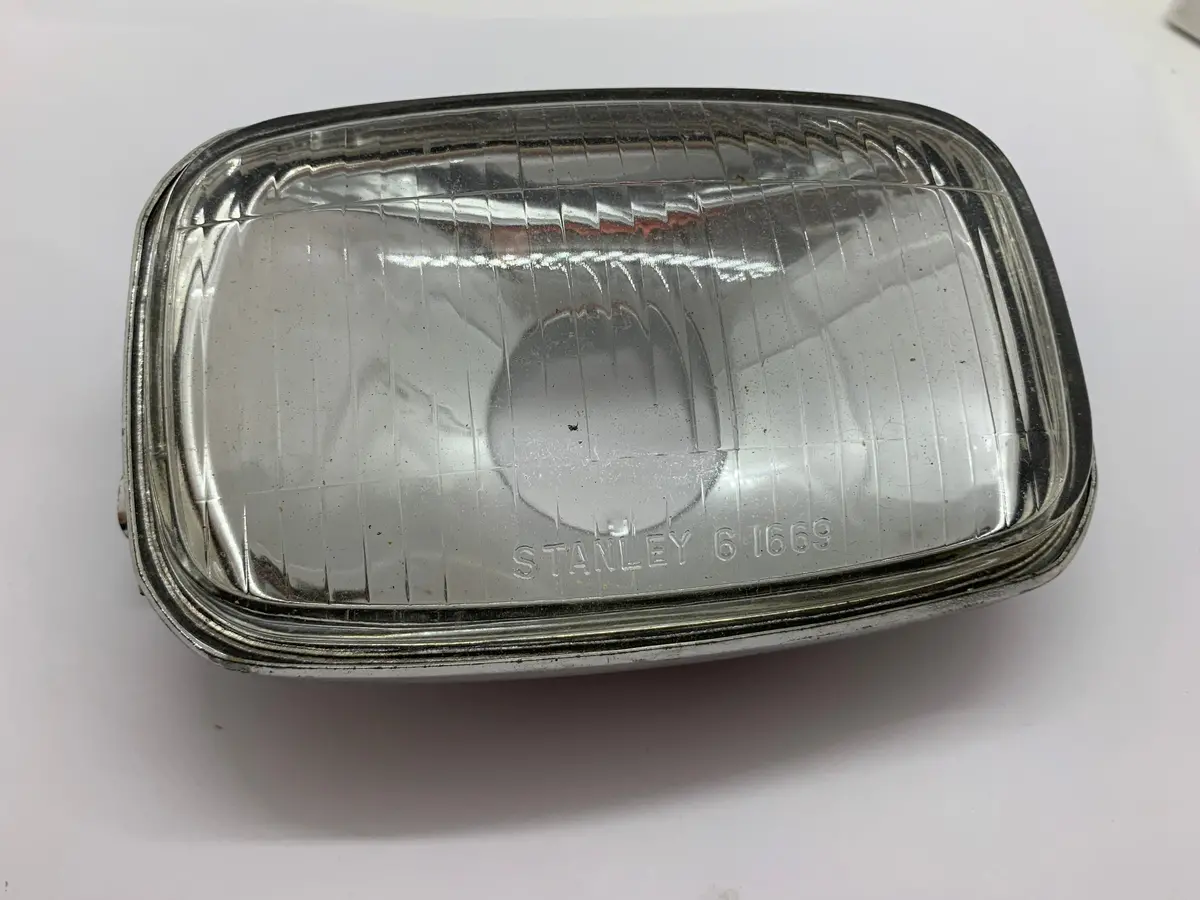 Vintage Yamaha Snowmobile Headlight Lens 1