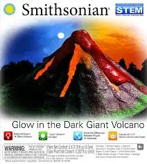 Glow In The Dark Giant Volcano 1