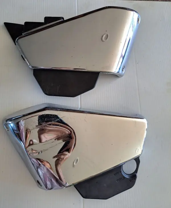 Vt800 Shadow Chrome Side Covers 1