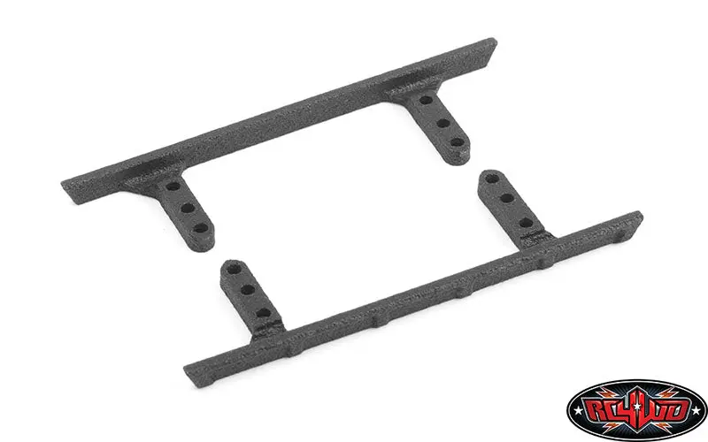 Vvv-C1040 Micro Series Side Step Sliders For Axial Scx24 1/24 Jeep Wrangler Rtr (Style A) 1