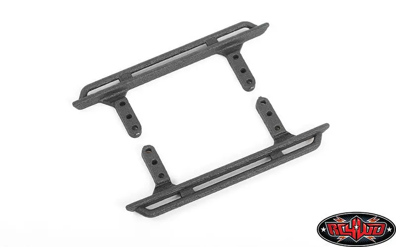 Vvv-C1041 Micro Series Side Step Sliders For Axial Scx24 1/24 Jeep Wrangler Rtr (Style B) 1