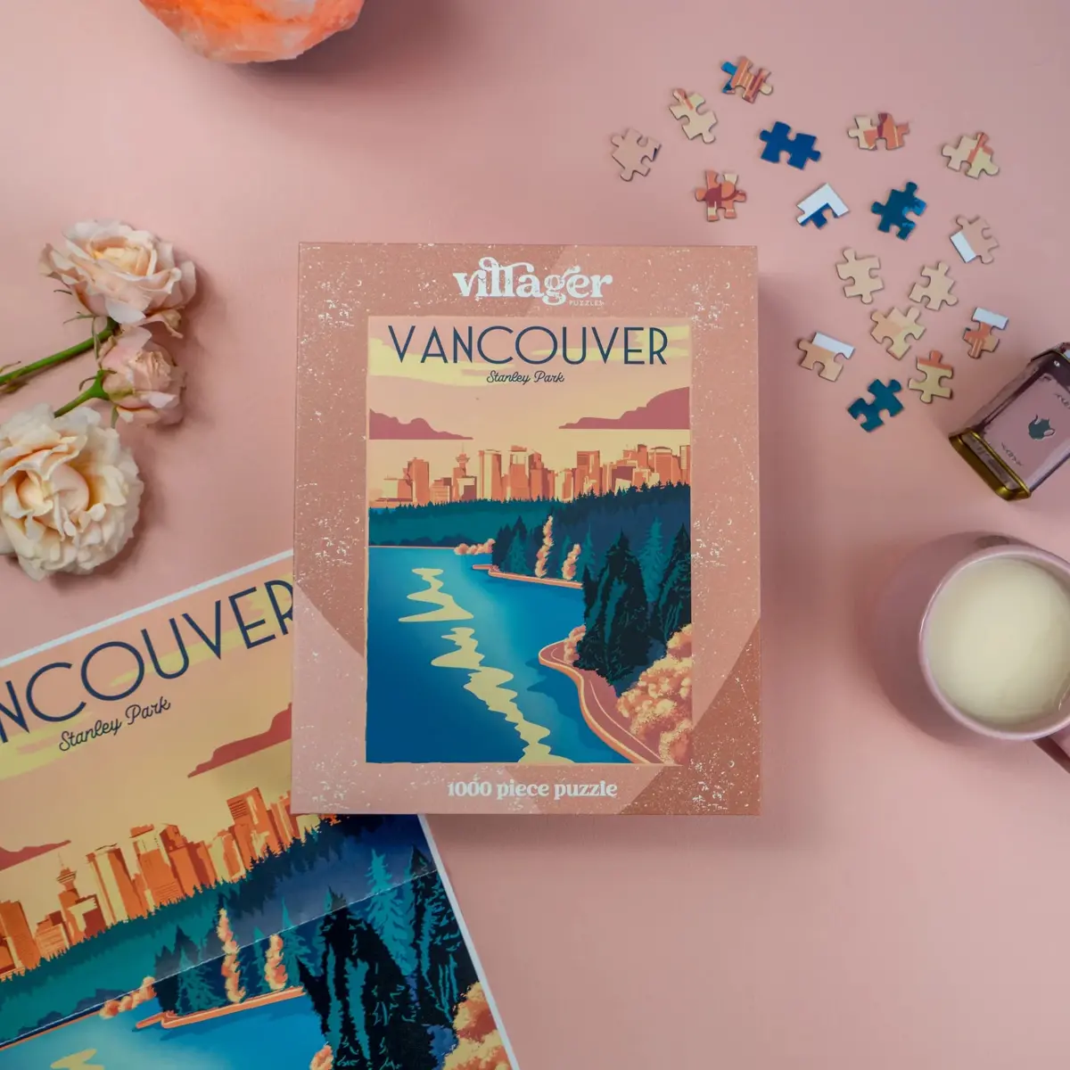 Vancouver Sunset 1000-Piece Puzzle 1