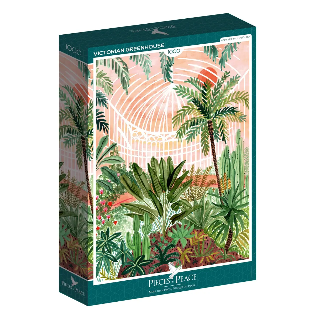 Victorian Greenhouse 1000-Piece Puzzle 1