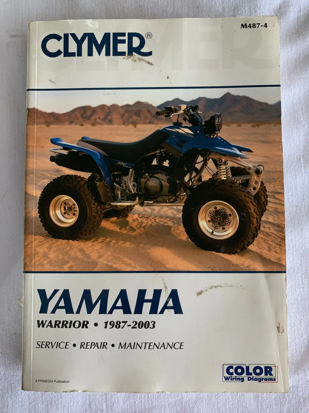 Yamaha Warrior Manual 1