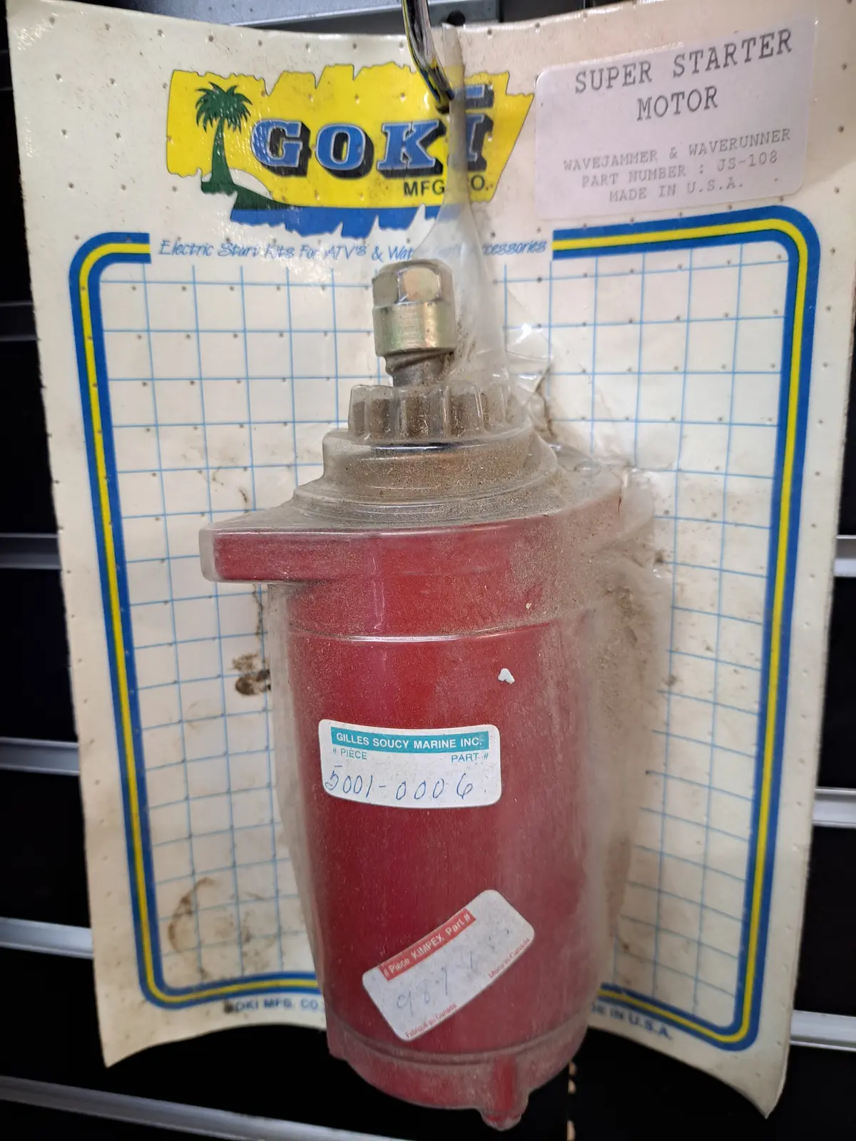 Waverunner/Wavejammer Starter Motor 1