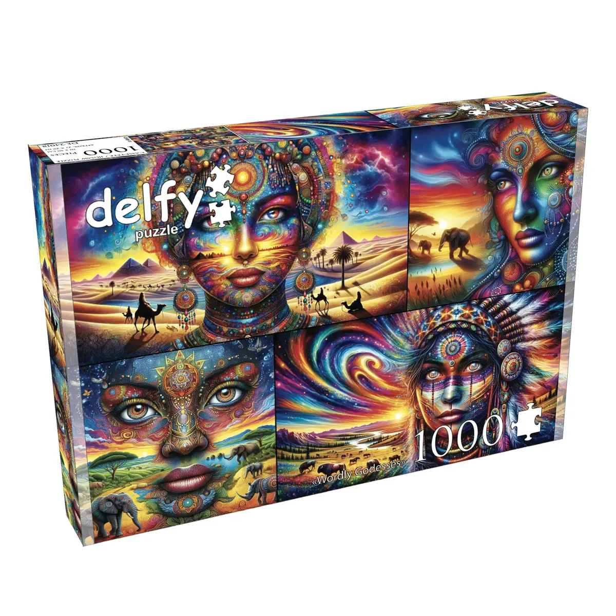 Wordly Godesses 1000-Piece Puzzle 1