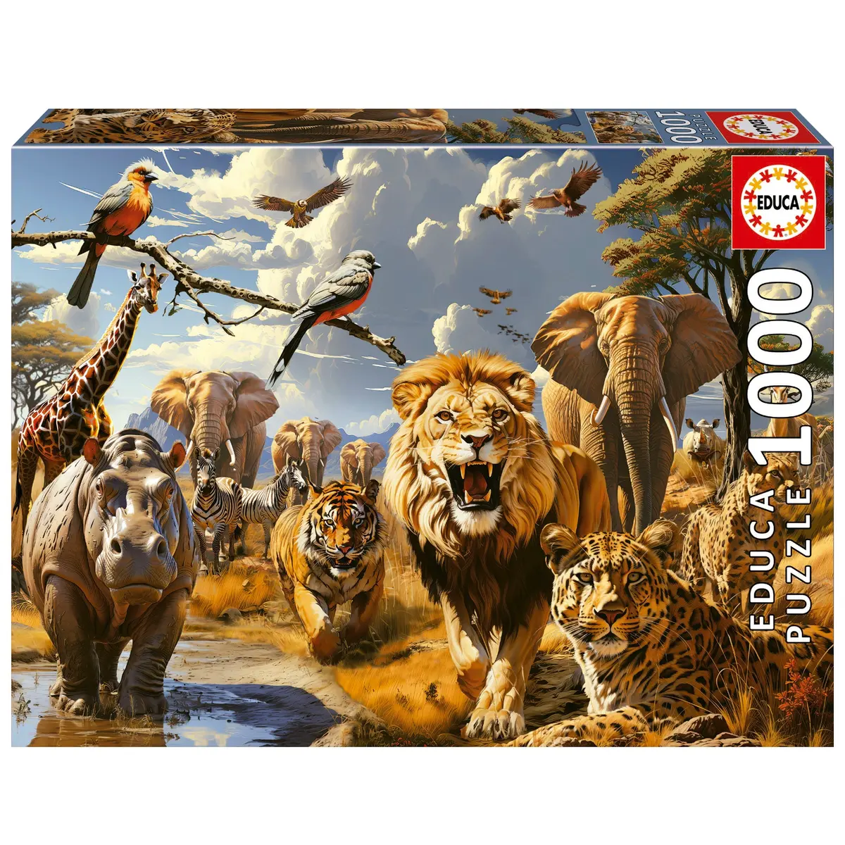 Wild Animals 1000-Piece Puzzle 1