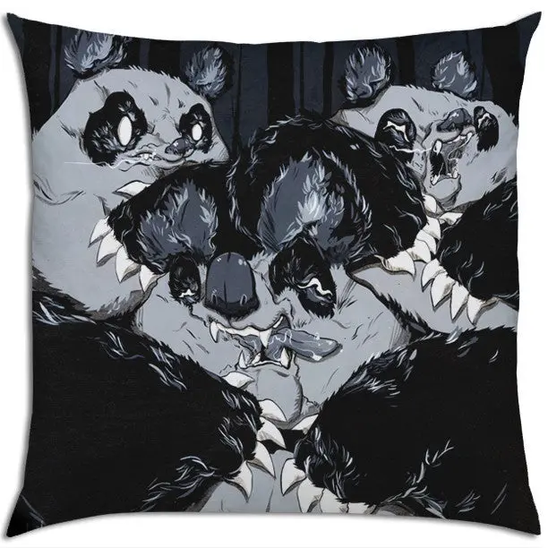 Aaron “Angry Woebots” Martin - "In The Dark" Pillow 1