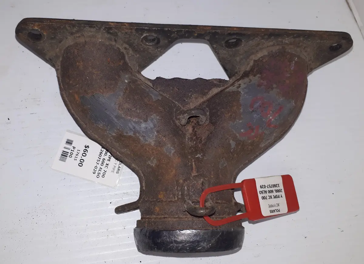 Xc600 Xc700 Y-Pipe Exhaust Manifold 1