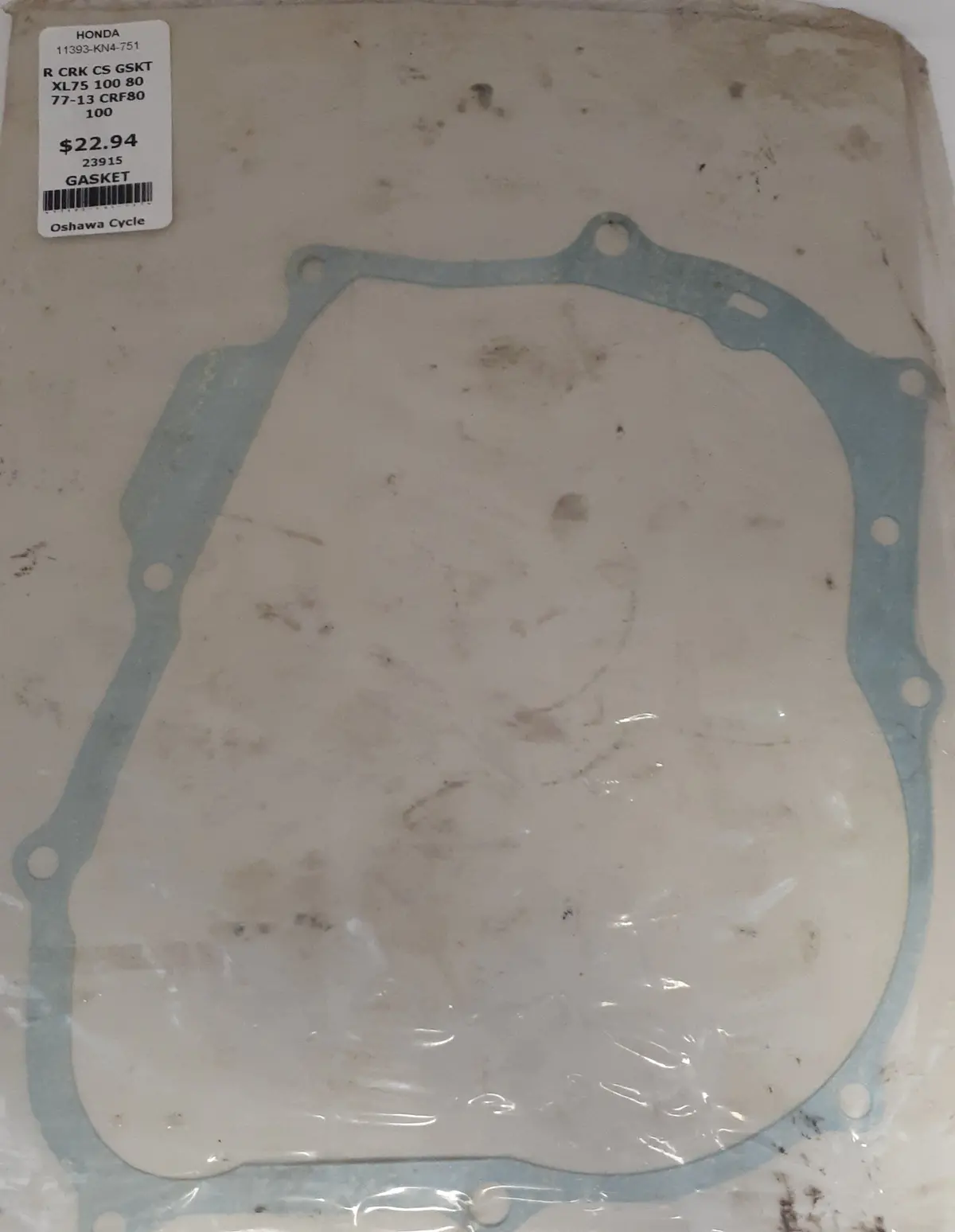 Rh Crankcase Gasket Xl Crf 1