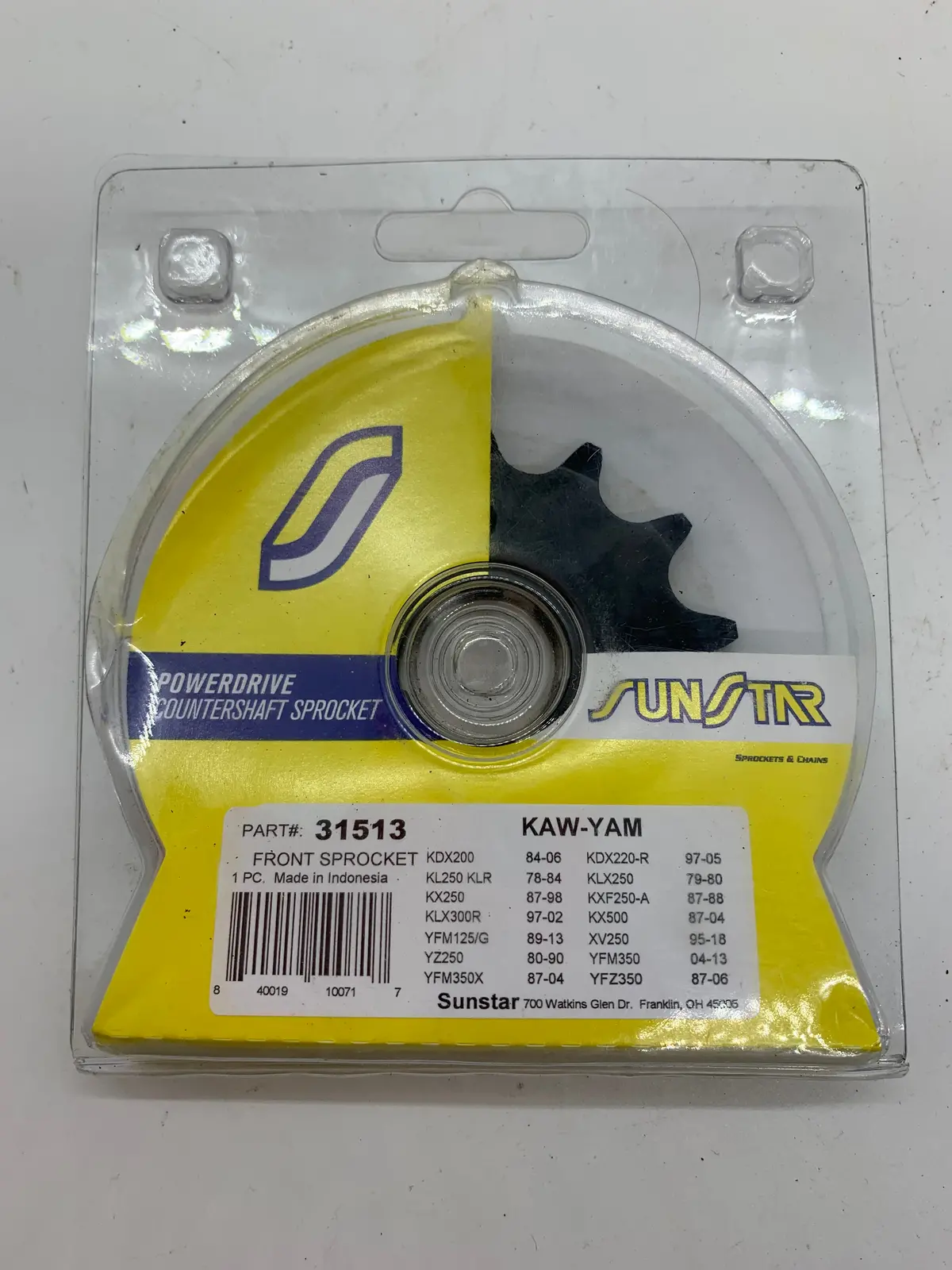 Kawasaki Yamaha Front 13T Sprocket 1