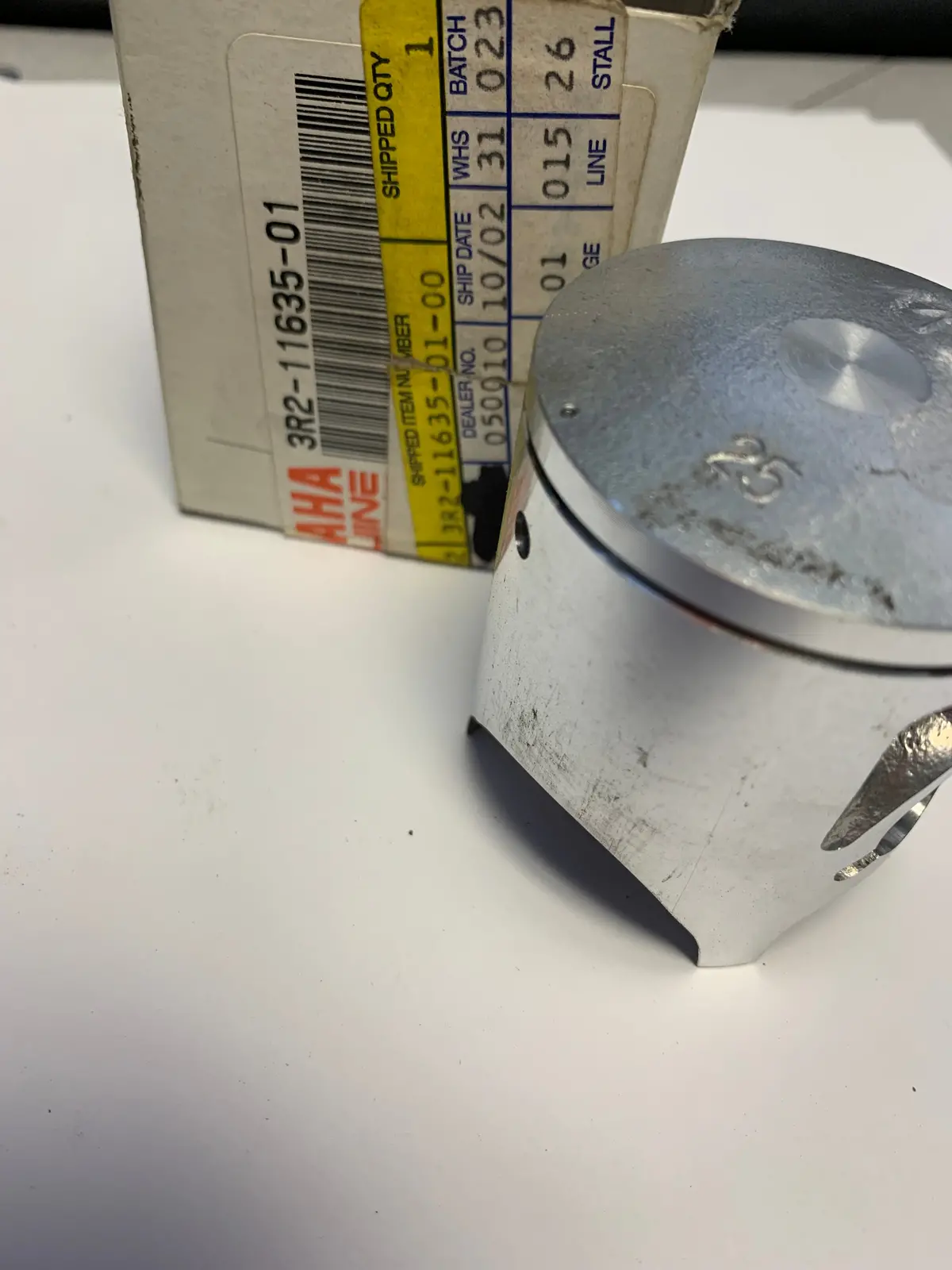 Yz100 Piston 1St Over 1