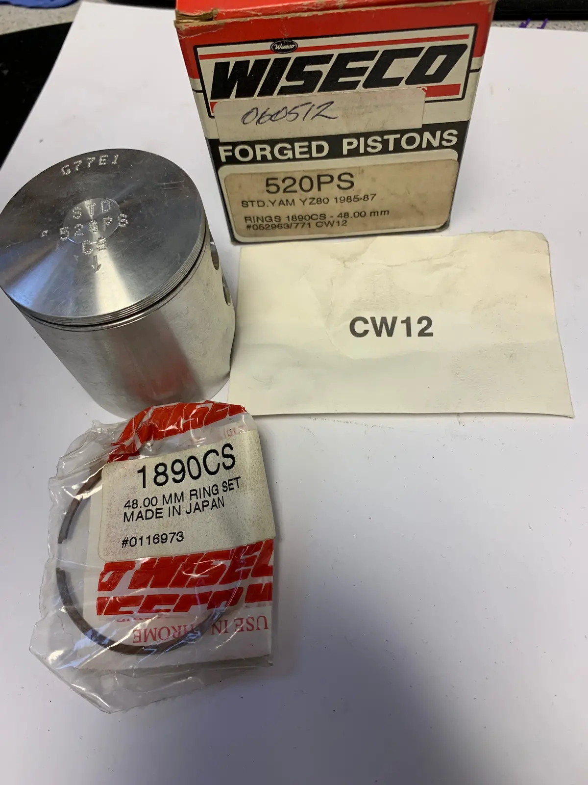 Yz80 Wiseco Piston 520Ps 1