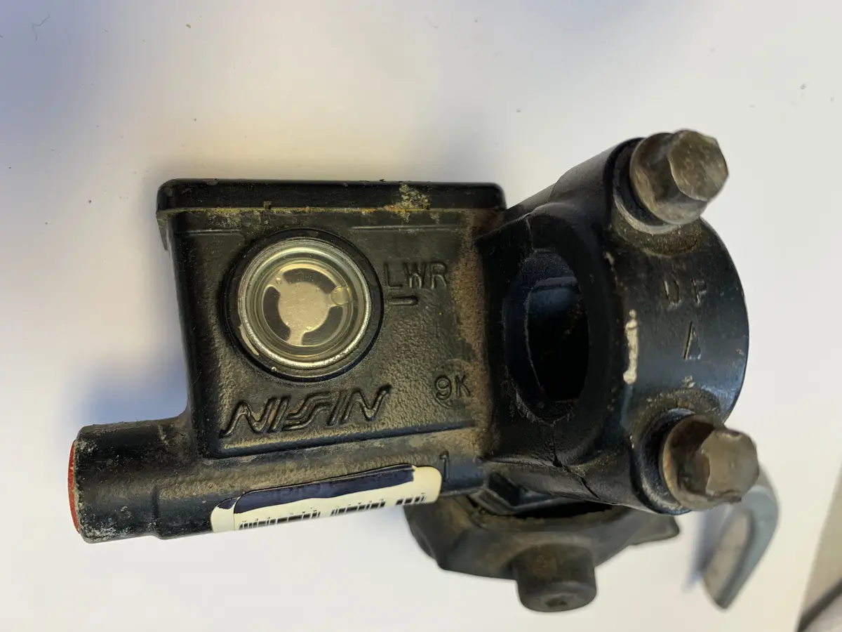 Yz Front Brake Master Cylinder 1