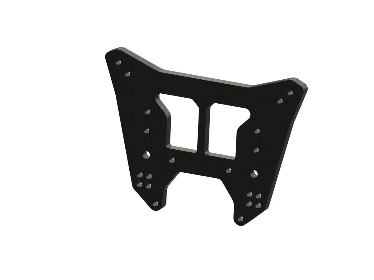 Ara320581 Rear Shock Tower Aluminum (Black) 1