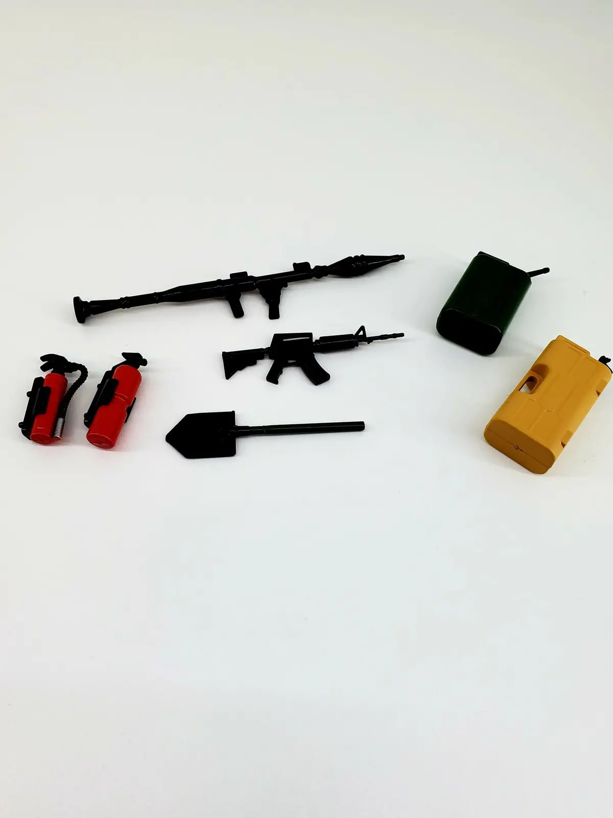 Zh-Acc-020Y Rc Rock Crawler Millitary Acessory - Yellow&Green 1