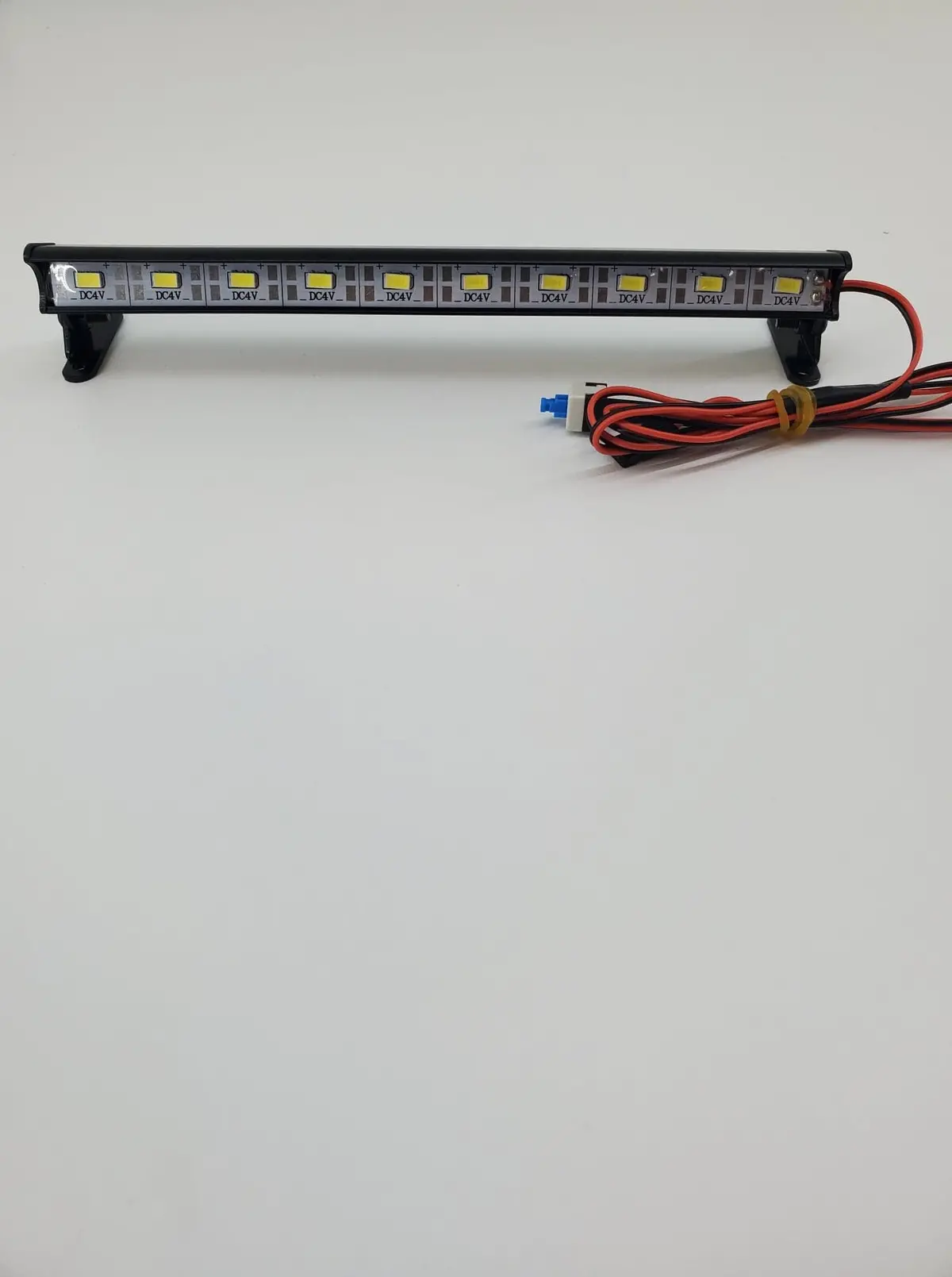 Zh-L-051-10 1/10 Aluminum Light Bar 10 Leds Black 1