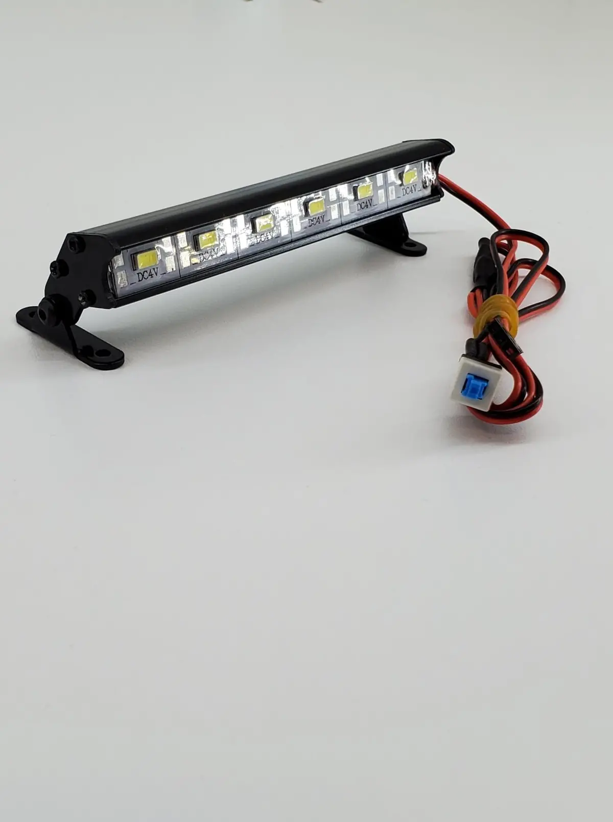 Zh-L-051-6 1/10 Aluminum Light Bar 6 Leds Black 1