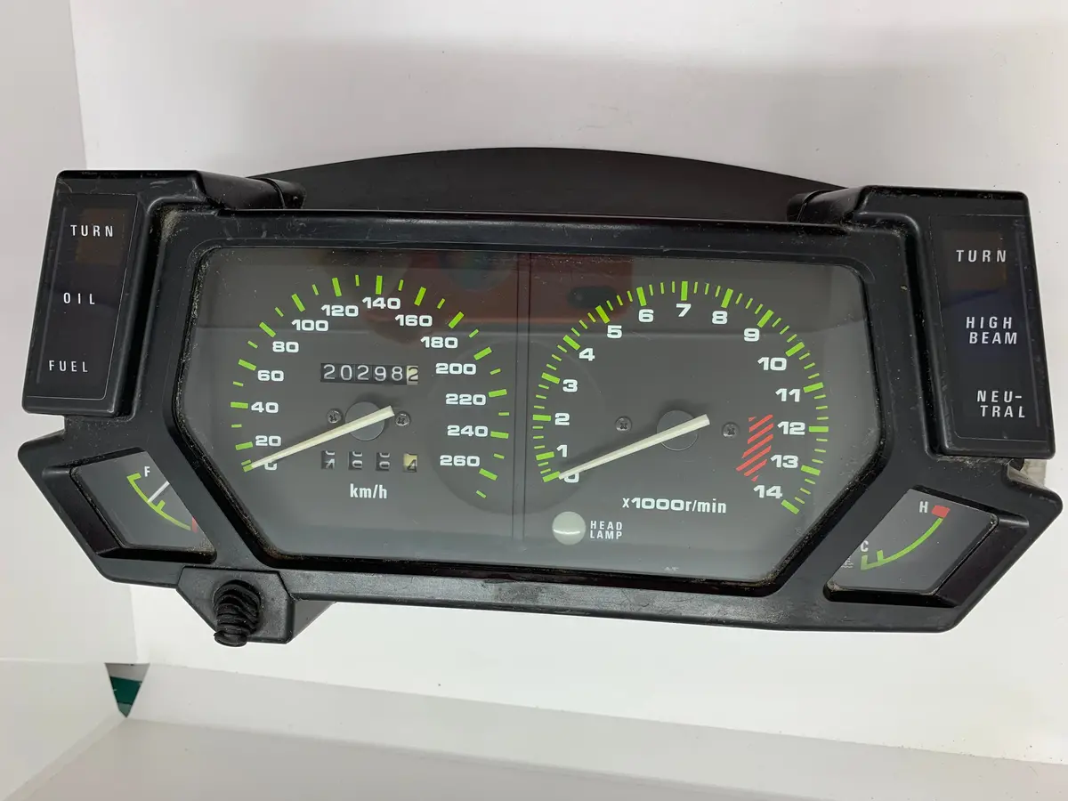 1987 Zx750 Gauges 1
