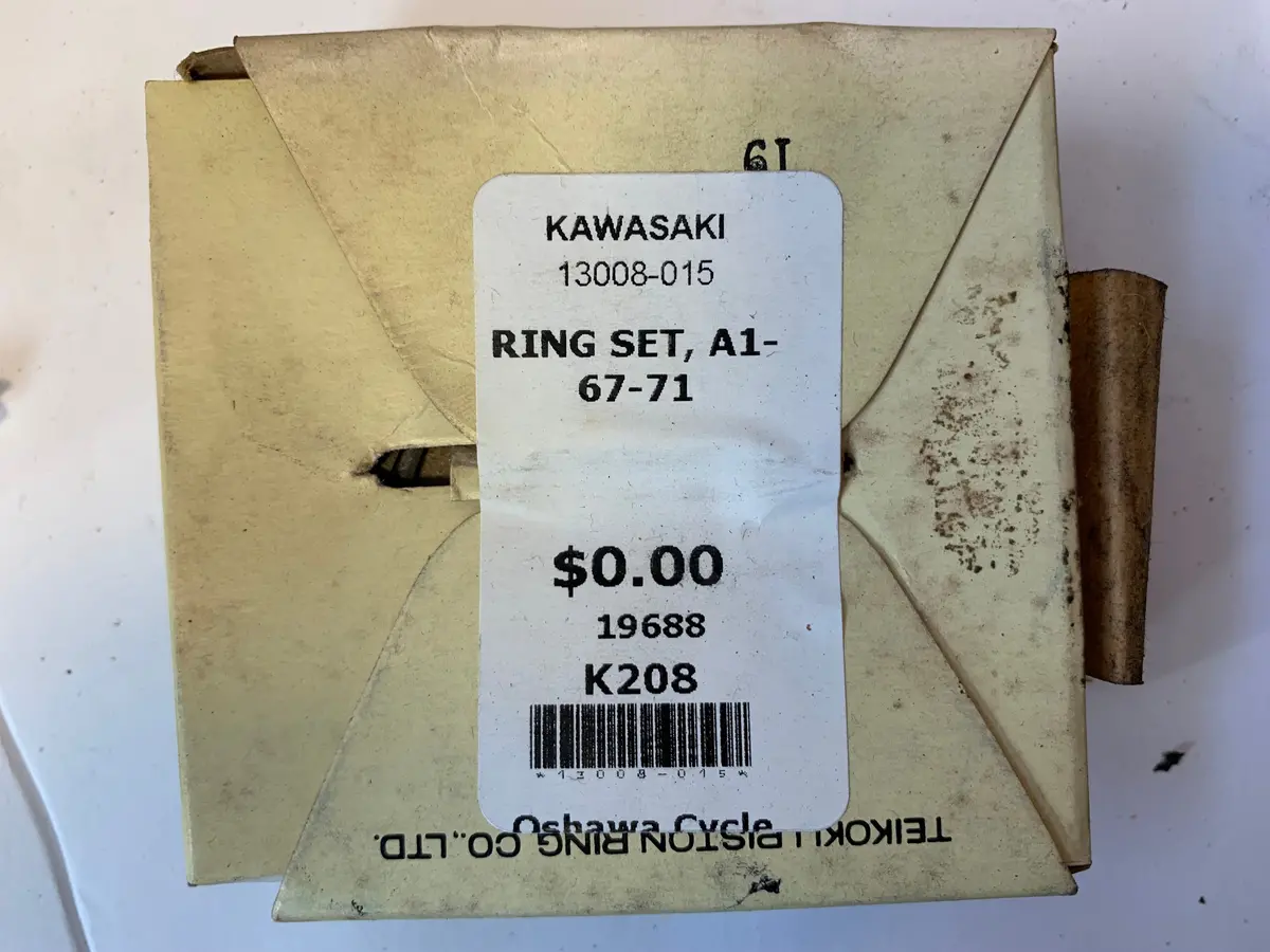 Kawasaki A1 Piston Rings 1