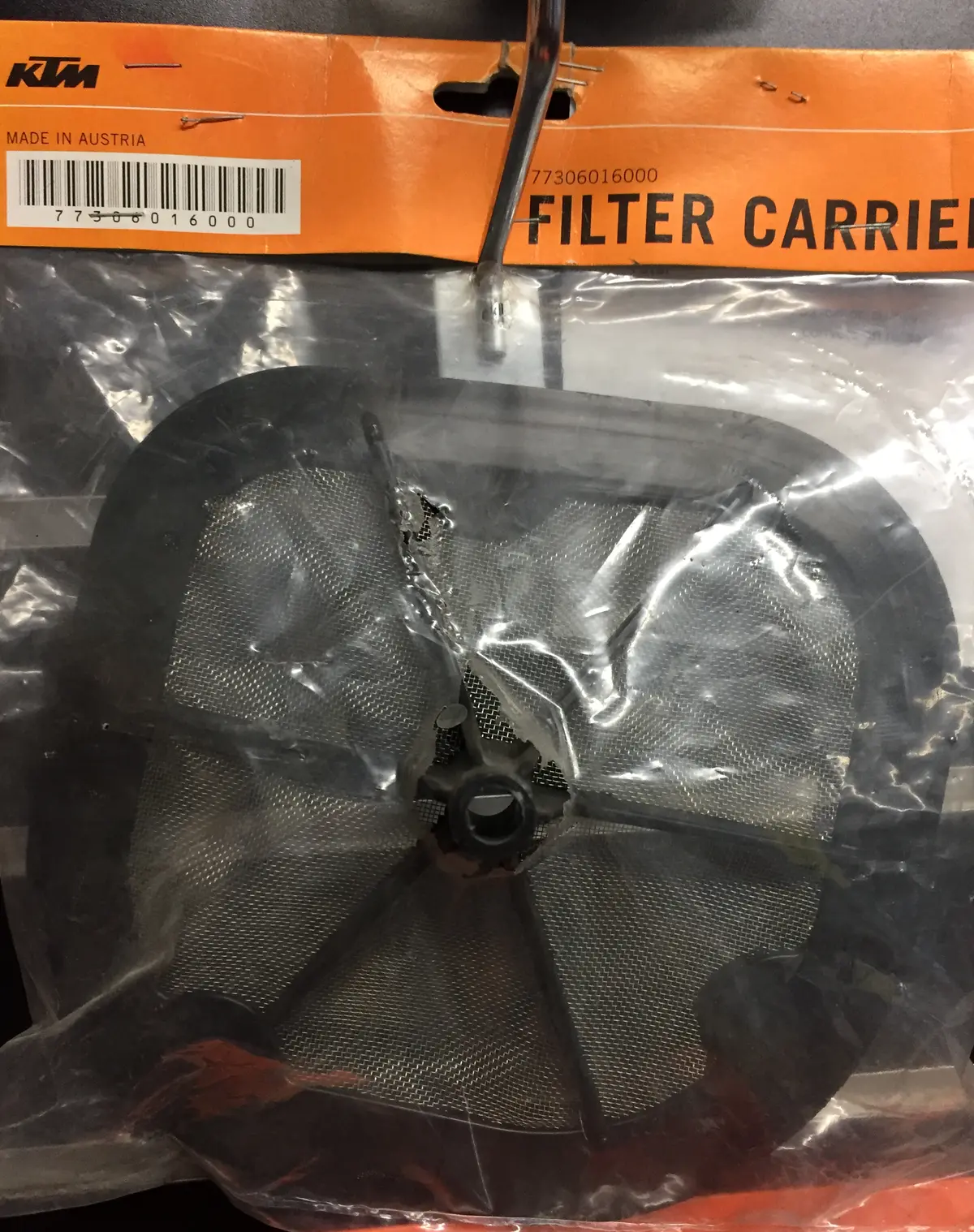 Ktm Air Filter Carrier 1