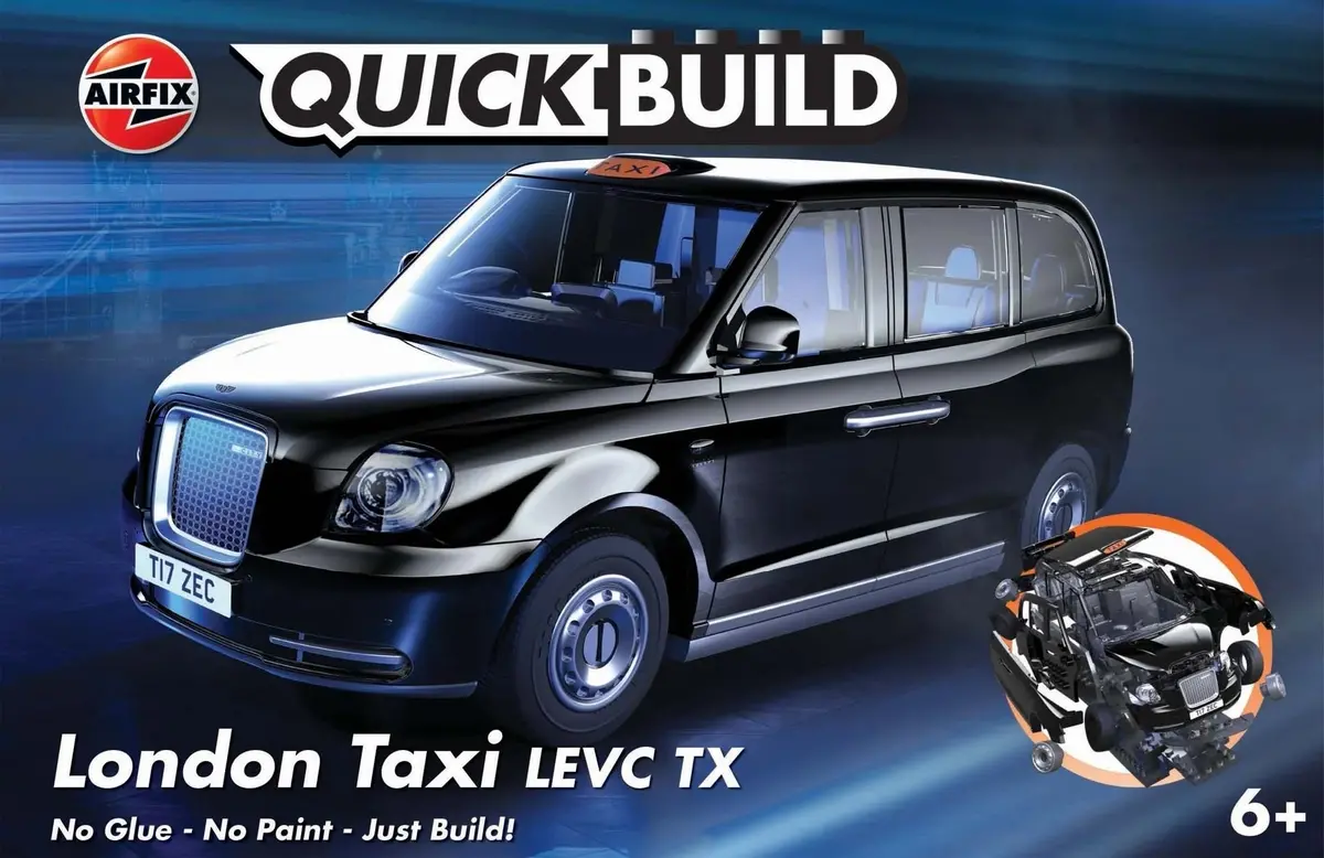 J6051 Airfix Quickbuild London Taxi Levc Tx 1