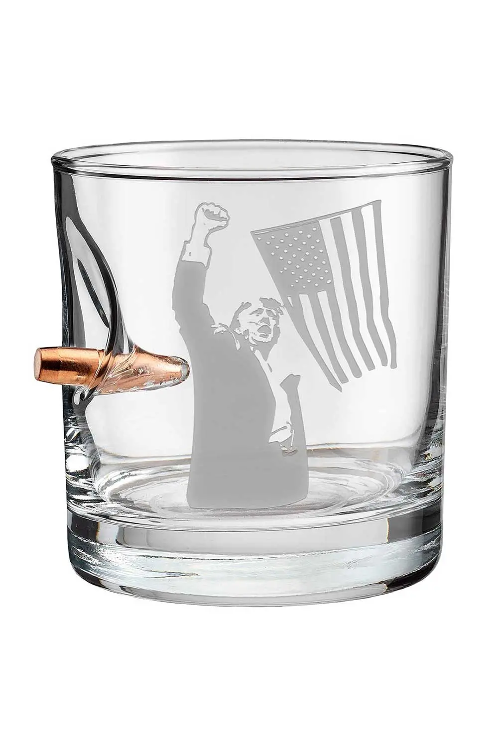 Bulletproof - American Made .308 Caliber Whiskey Glass 1