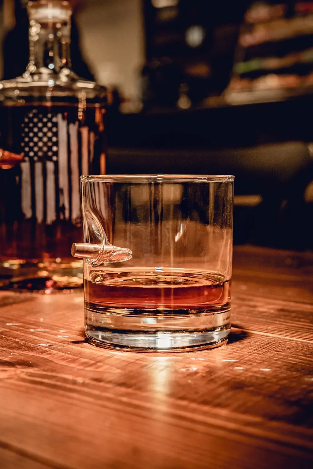 American Made .308 Caliber Whiskey Glass 1