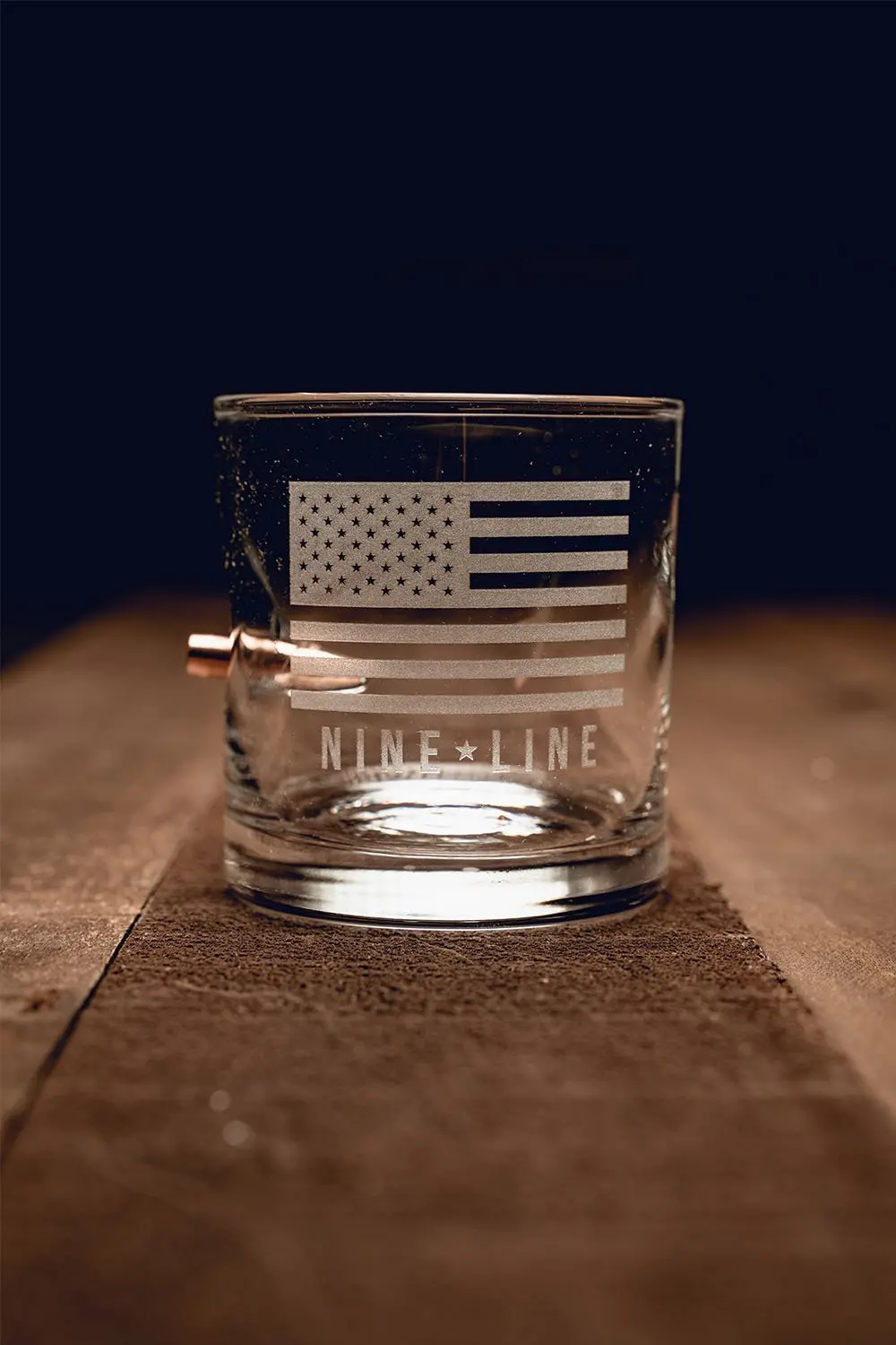 51 Stars - American Made .308 Caliber Whiskey Glass 1