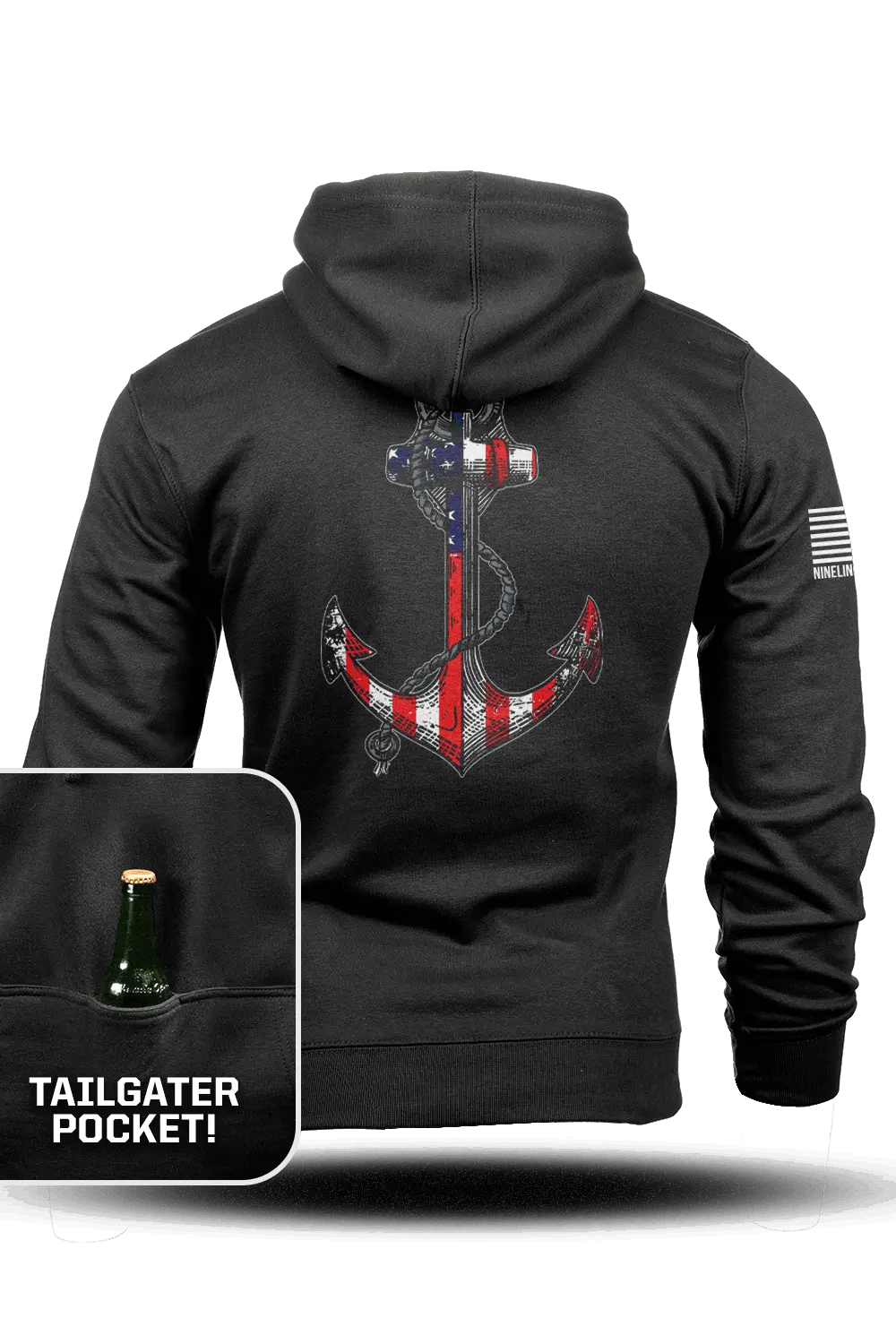 Anchor Flag - Tailgater Hoodie 1