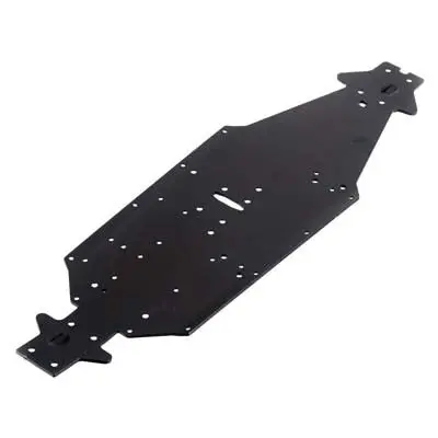 Ar320197 Aluminium Chassis Lwb (Black) (1Pc) -Arac3740 1