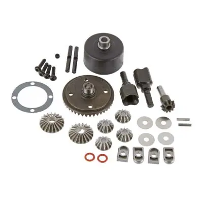 Ar220041 Diff Set Front/Rear 43T Spiral (1Pc) -Arac4004 1