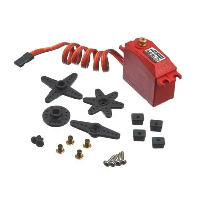 Ar390136 Ads-7M V2 7Kg Waterproof Servo (Red) -Aram1019 1