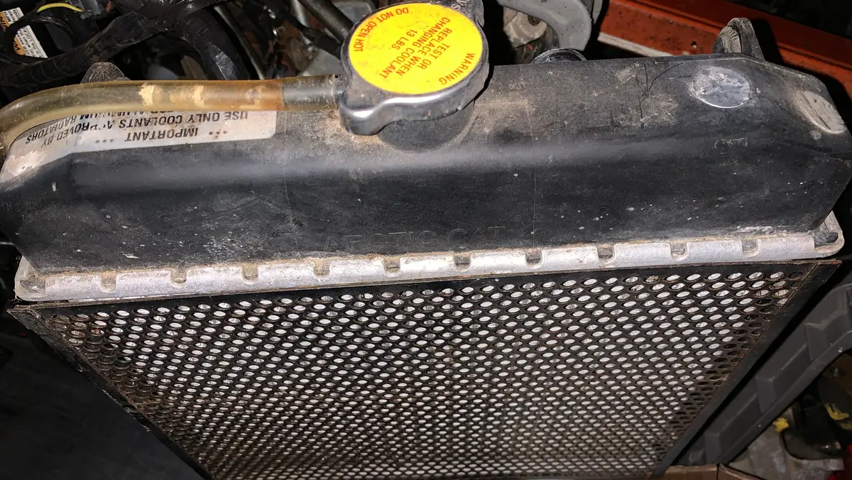 Arctic Cat Atv Rad And Fan 1