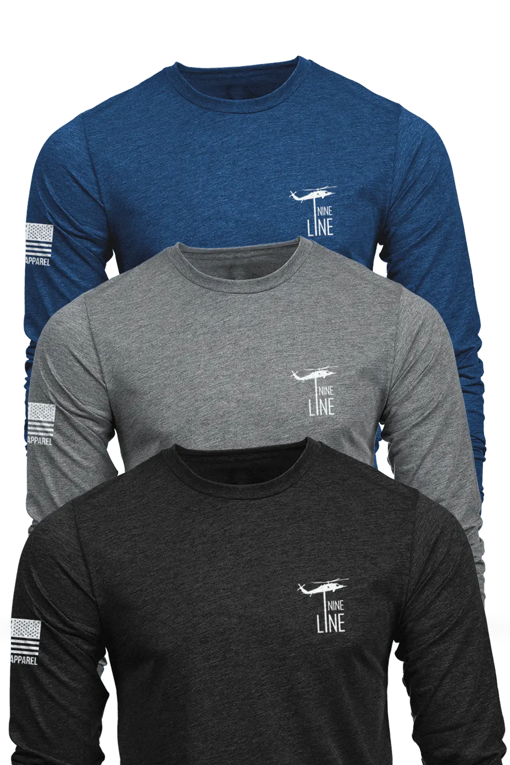 Cool Color Pack - Long-Sleeve T-Shirt 3-Pack 1