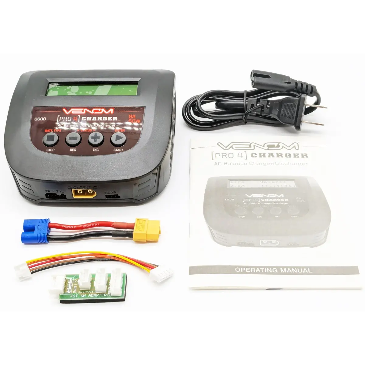 0608 Power Pro 4 Sport Battery Charger Lipo & Nimh 2S-4S 6A 60W Ac ( Compatible With Gens Ace G-Tech Battery's ) 1
