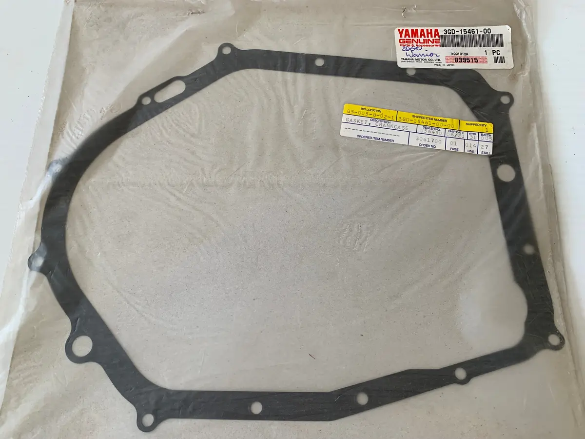 Yamaha Atv Crankcase Gasket 1