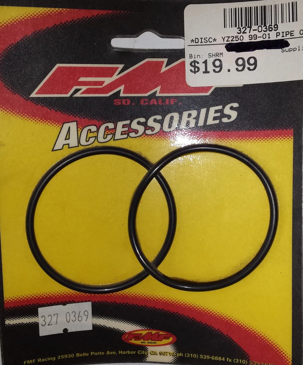 Yz250 Fmf Pipe Oring Set 1
