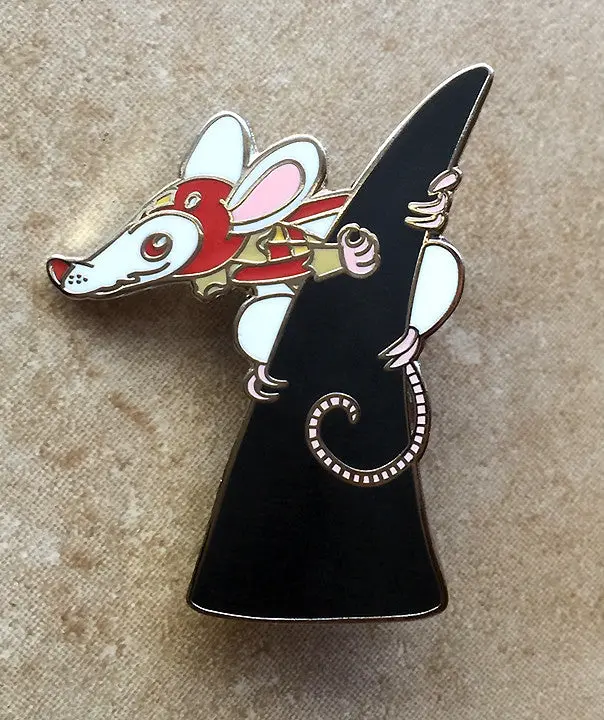 Greg Craola Simkins "Beyond The Sea - Salt" Gold Raised Pin 1
