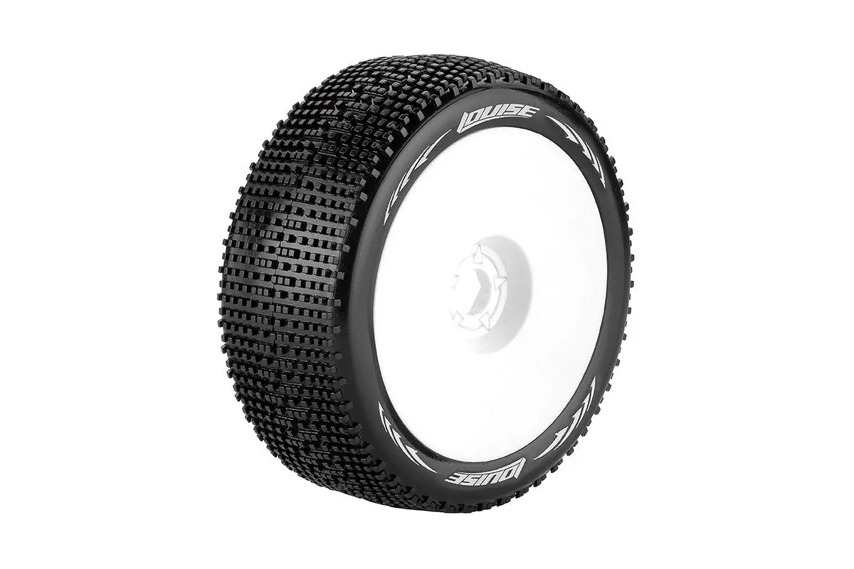 L-T370sw Louise Tires & Wheels 1/8 B-Groove Soft White 17Mm  (2) 1