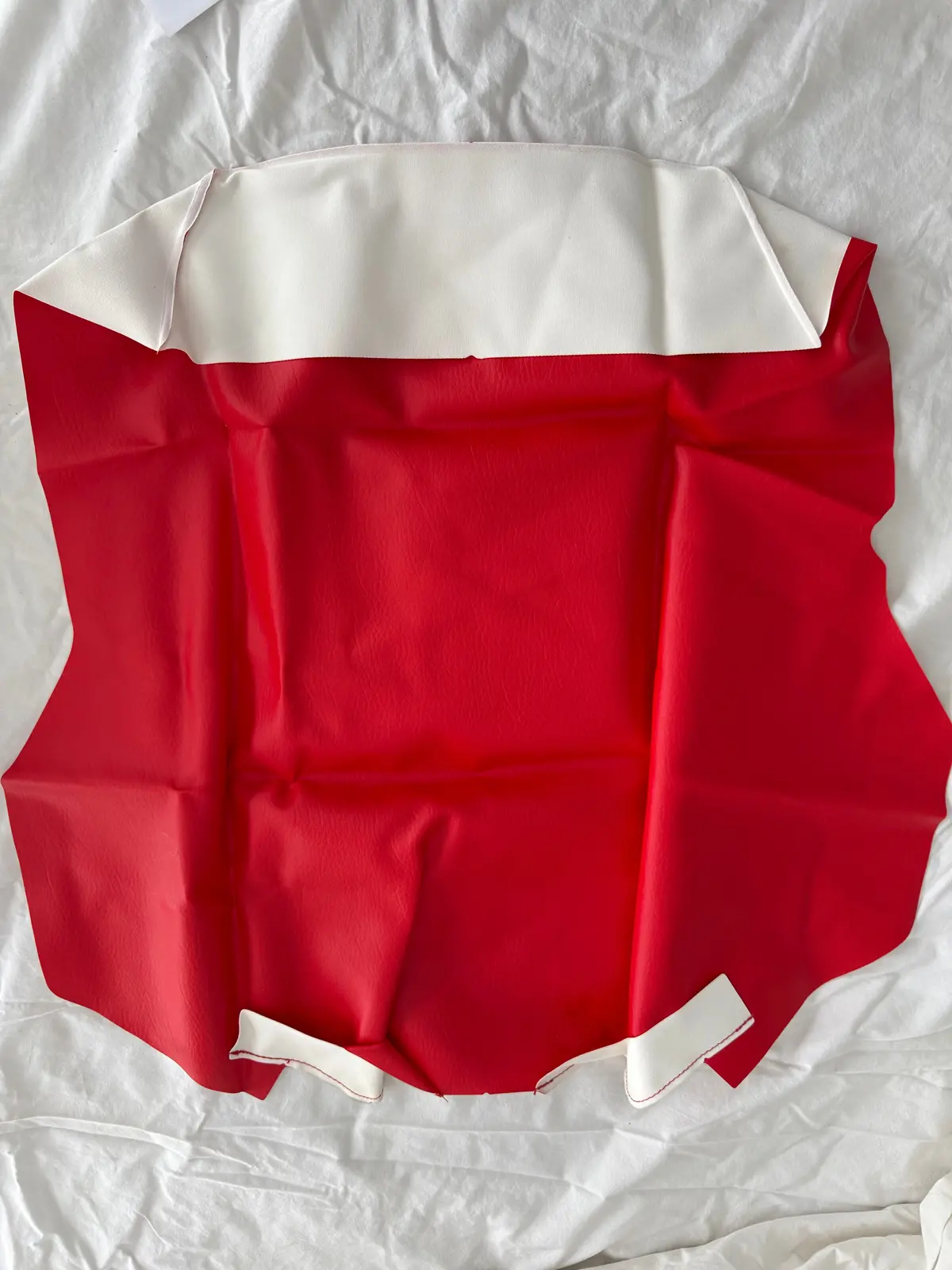 Yfm350 Big Bear Red Seat Cover 1