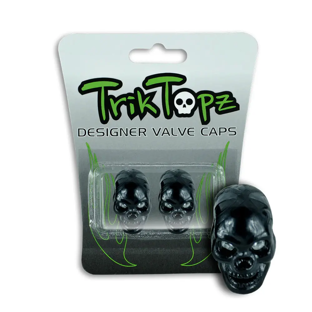 Triktopz Skull Schrader Valve Cap 2