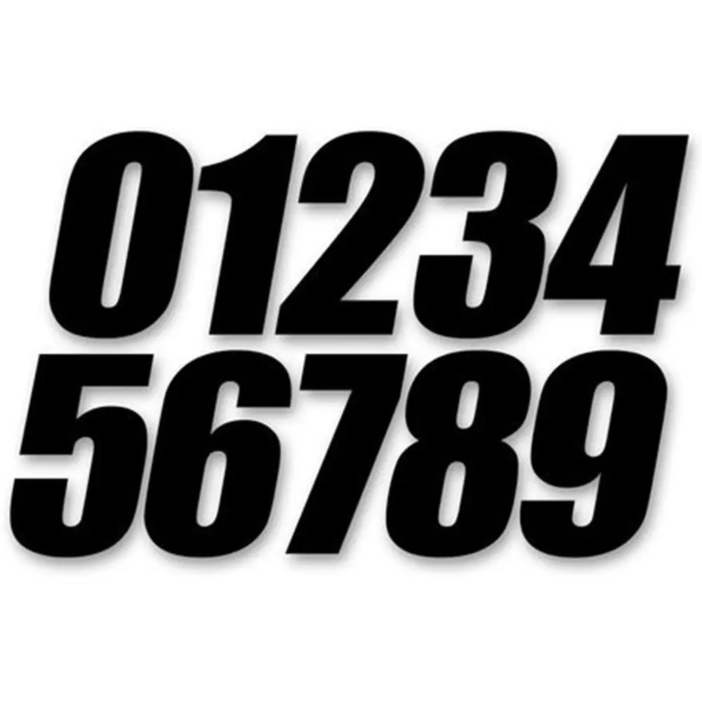 Full Tilt 2" Number Plate Sticker 1