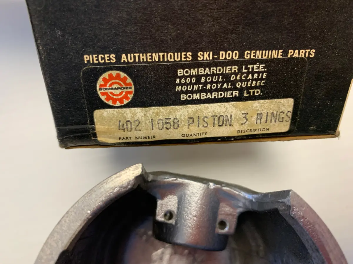 Skidoo Bombardier Piston 1