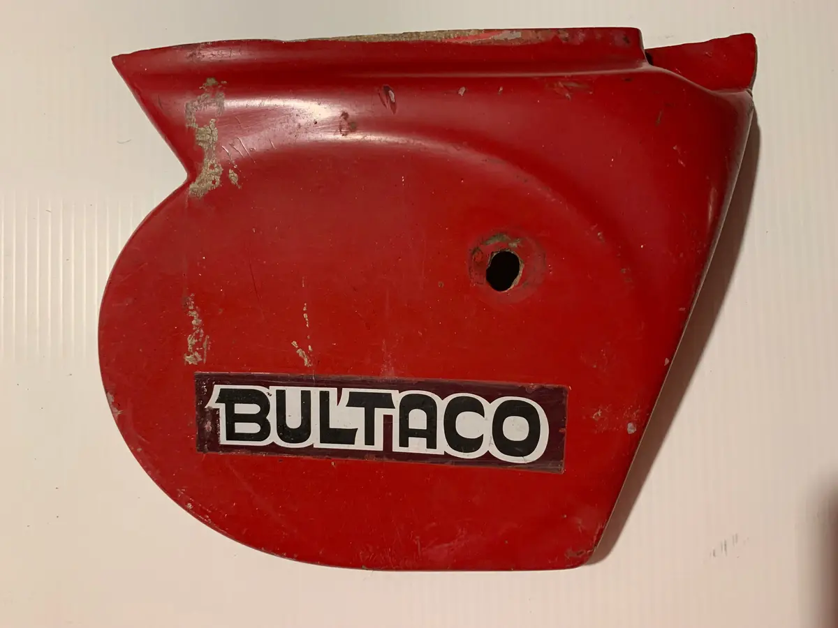Bultaco Number Plate Side Panel 1