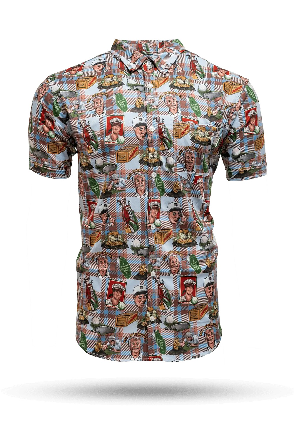 Caddy - Short Sleeve Button Down Shirt 1