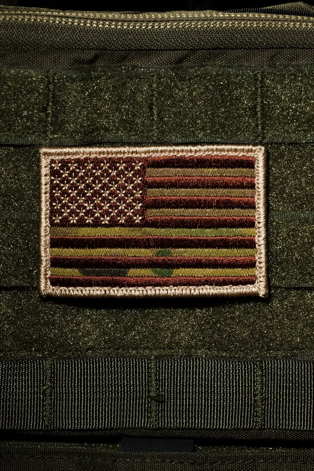 Camo American Flag Patch 1